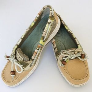 Sperry TopSider Boat Shoes Women Tan Size 7.5 Tan
